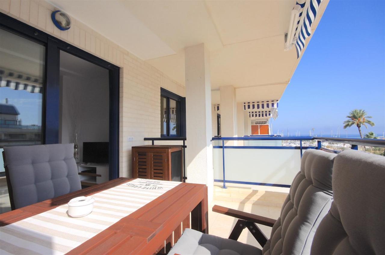 Apartamento Suenos De Mar Con Vistas Al Puerto By Costablancarent Dénia Eksteriør billede